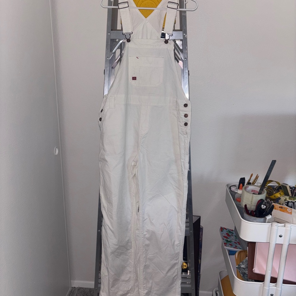 Dickies White Overalls